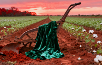 那抹绿丝绒，终将沉入往事的河流